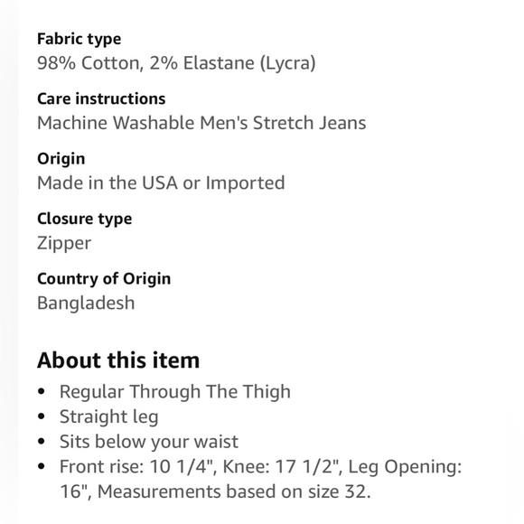 NEW Levi’s 514 Straight Flex Jeans- 32x30 - Picture 5 of 10